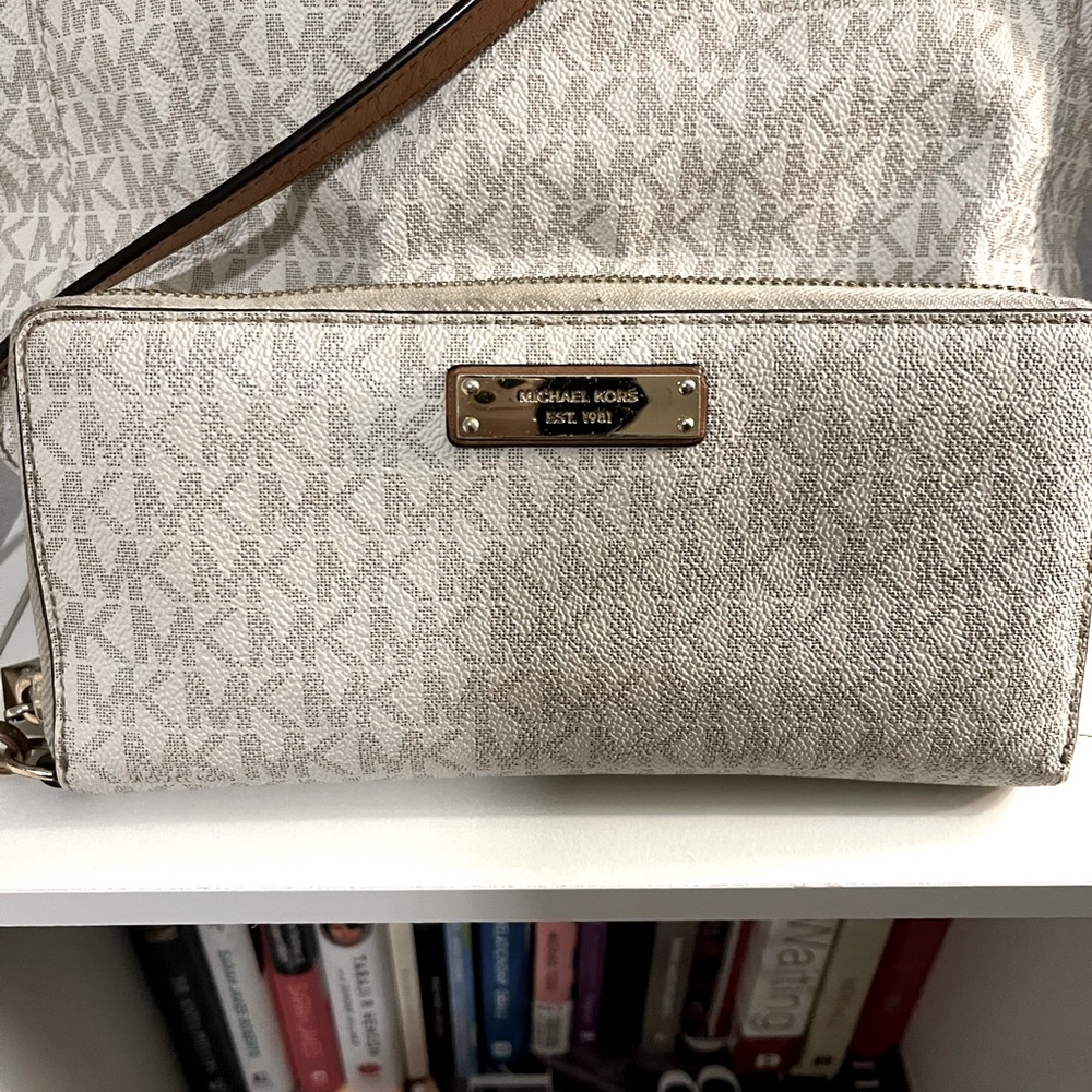 Michael Kors purse and wallet